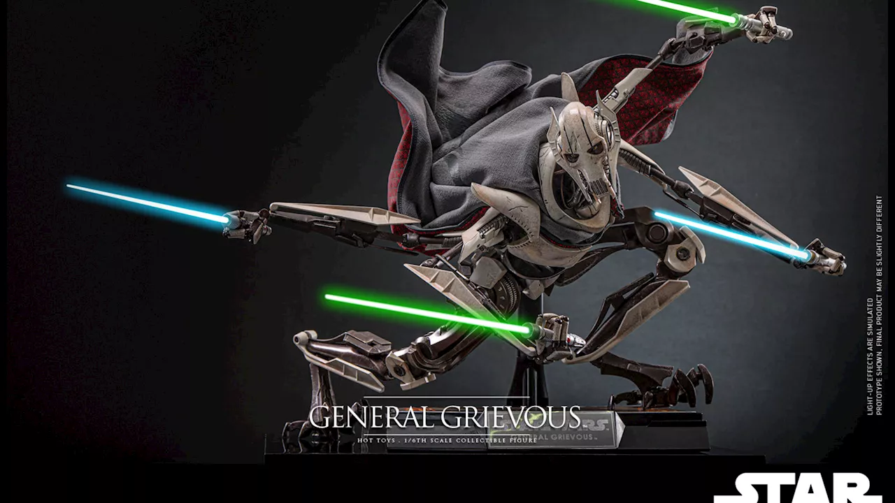 Hot Toys Unleashes the Fury of a New 1/6 Star Wars General Grievous