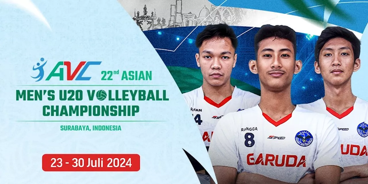 Jadwal Siaran Langsung AVC Asian Mens U-20 Volleyball Championship di Vidio