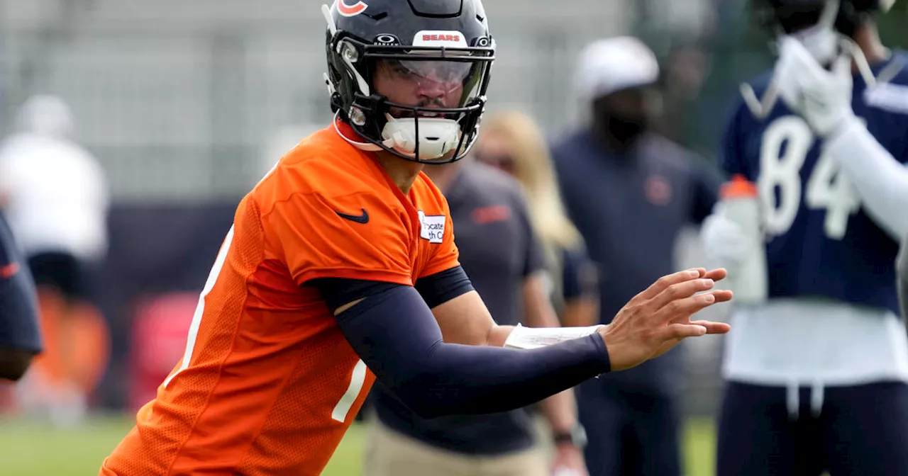 Caleb Williams, Chicago Bears offense making progress in first training camp practices