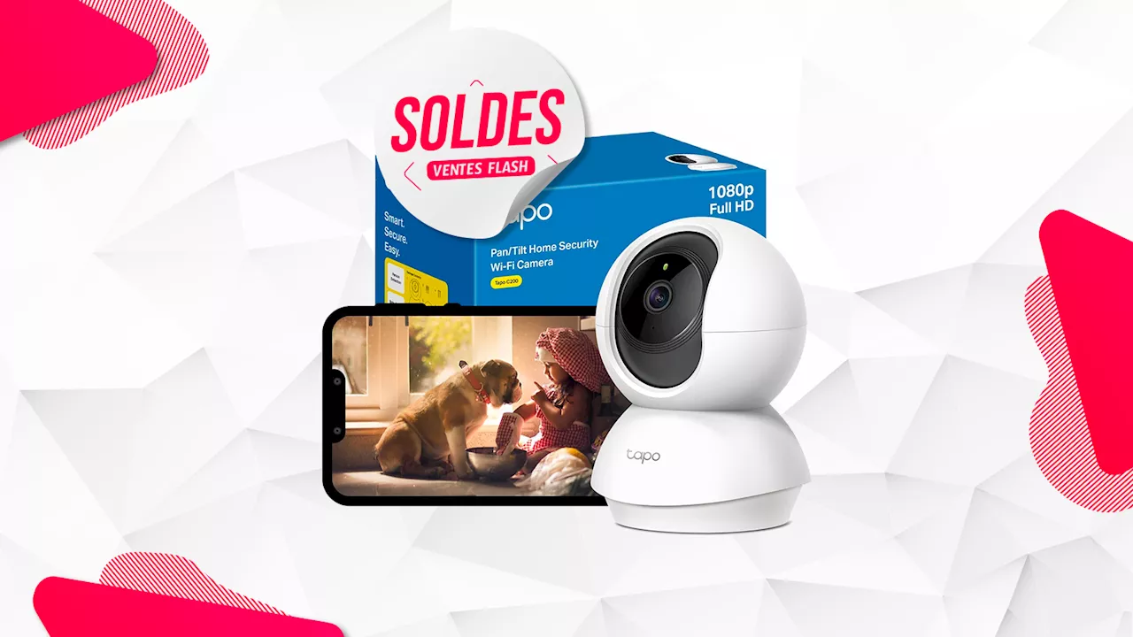 La caméra de surveillance Tapo C200 360° est soldée à seulement 16,99 € !