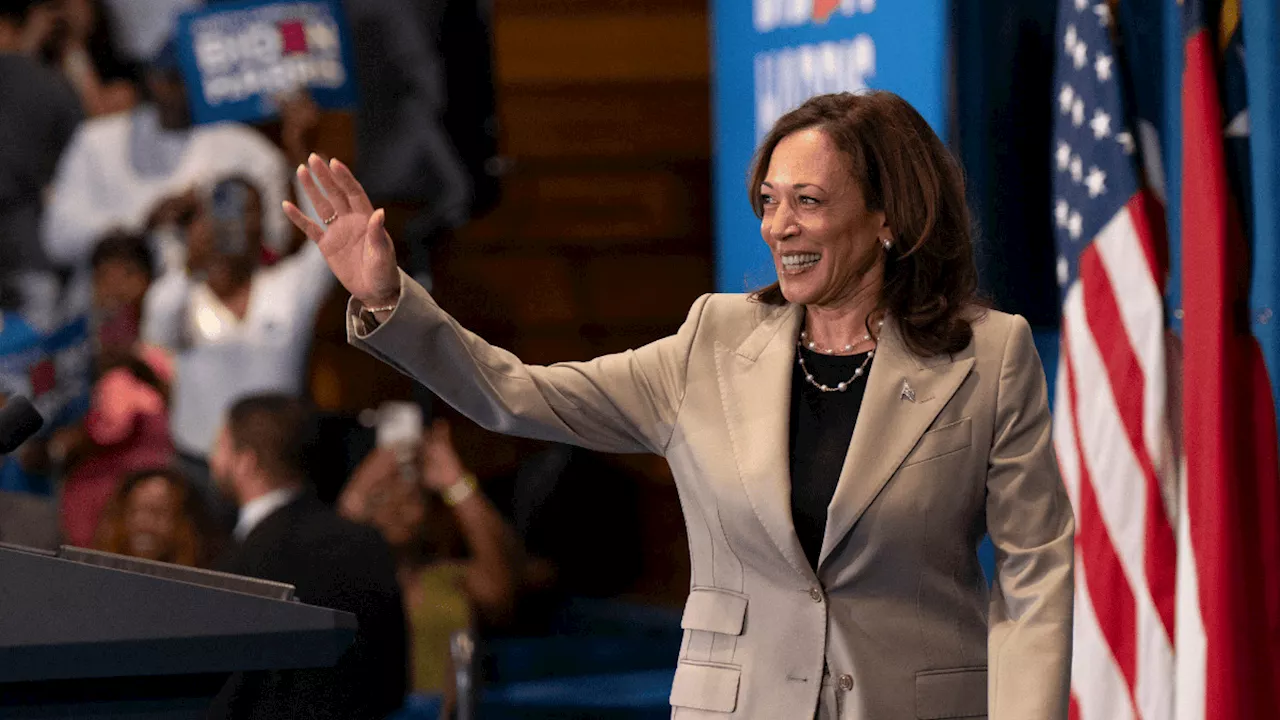 Kamala Harris recaudó cerca de 47 millones de dólares para su campaña en solo siete horas