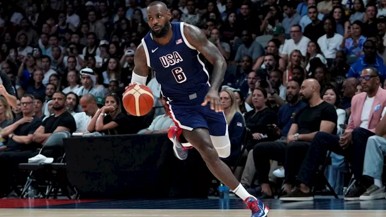 LeBron James to be Team USA’s male flag bearer for Olympic Opening Ceremony