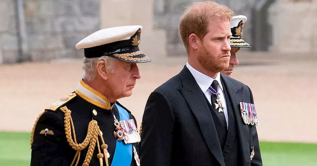King Charles' four word response after being asked about Prince Harry