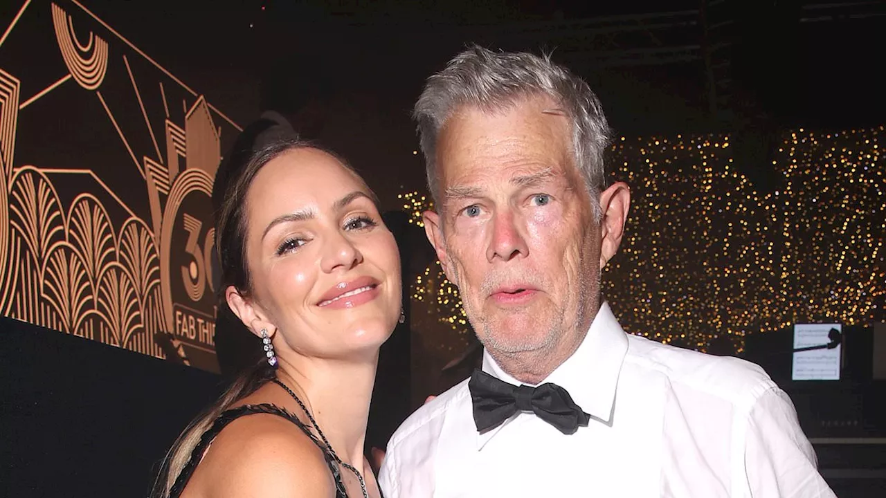 David Foster, 74, is joined by stylish wife Katharine McPhee, 40, as they attend The Fab Thirties...