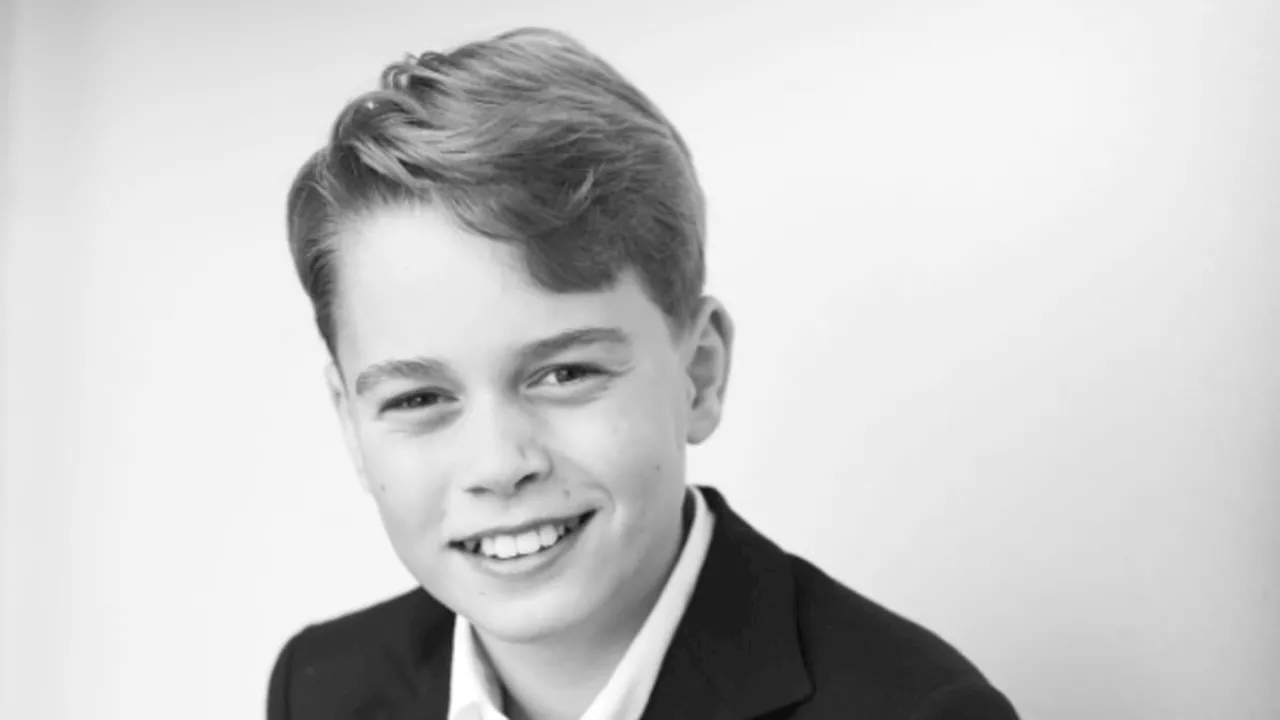 Prince George wears a friendship bracelet in 11th birthday portrait - days after his Princess...