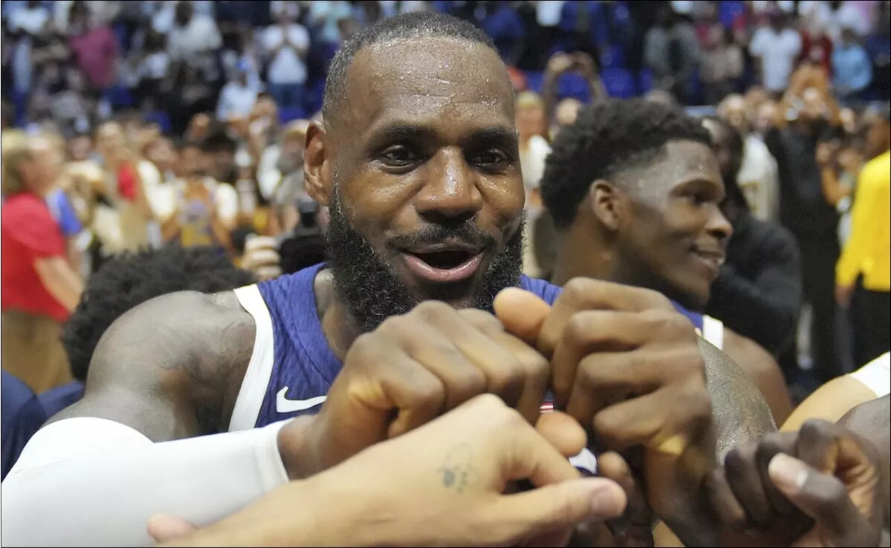 Lebron James será abanderado de Estados Unidos para la ceremonia de apertura de París 2024