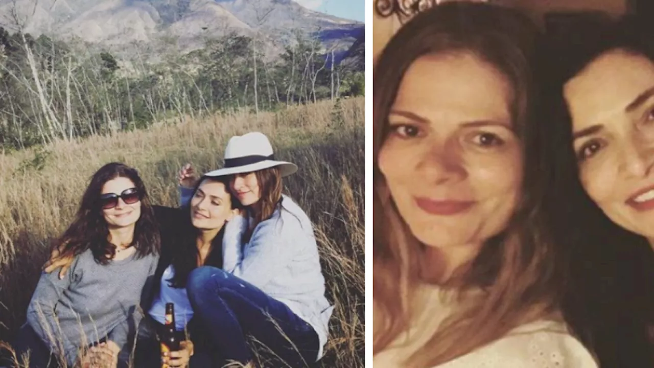 Ella es la hermana de Ana María Orozco que pocos conocen, muy guapa y profesora