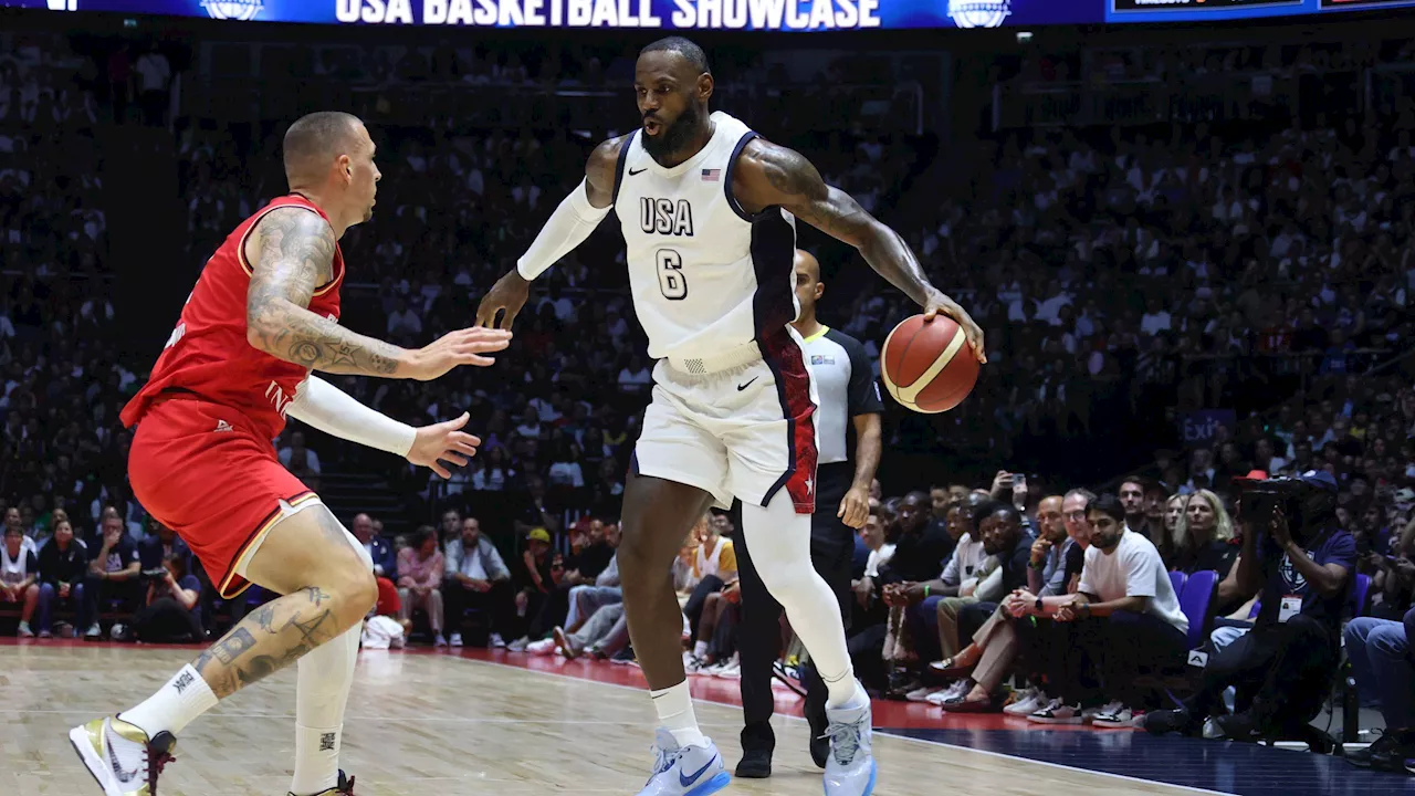 LeBron James sale in cattedra e salva ancora Team USA! Germania piegata 92-88 nell'ultimo test prima delle Olimpiadi