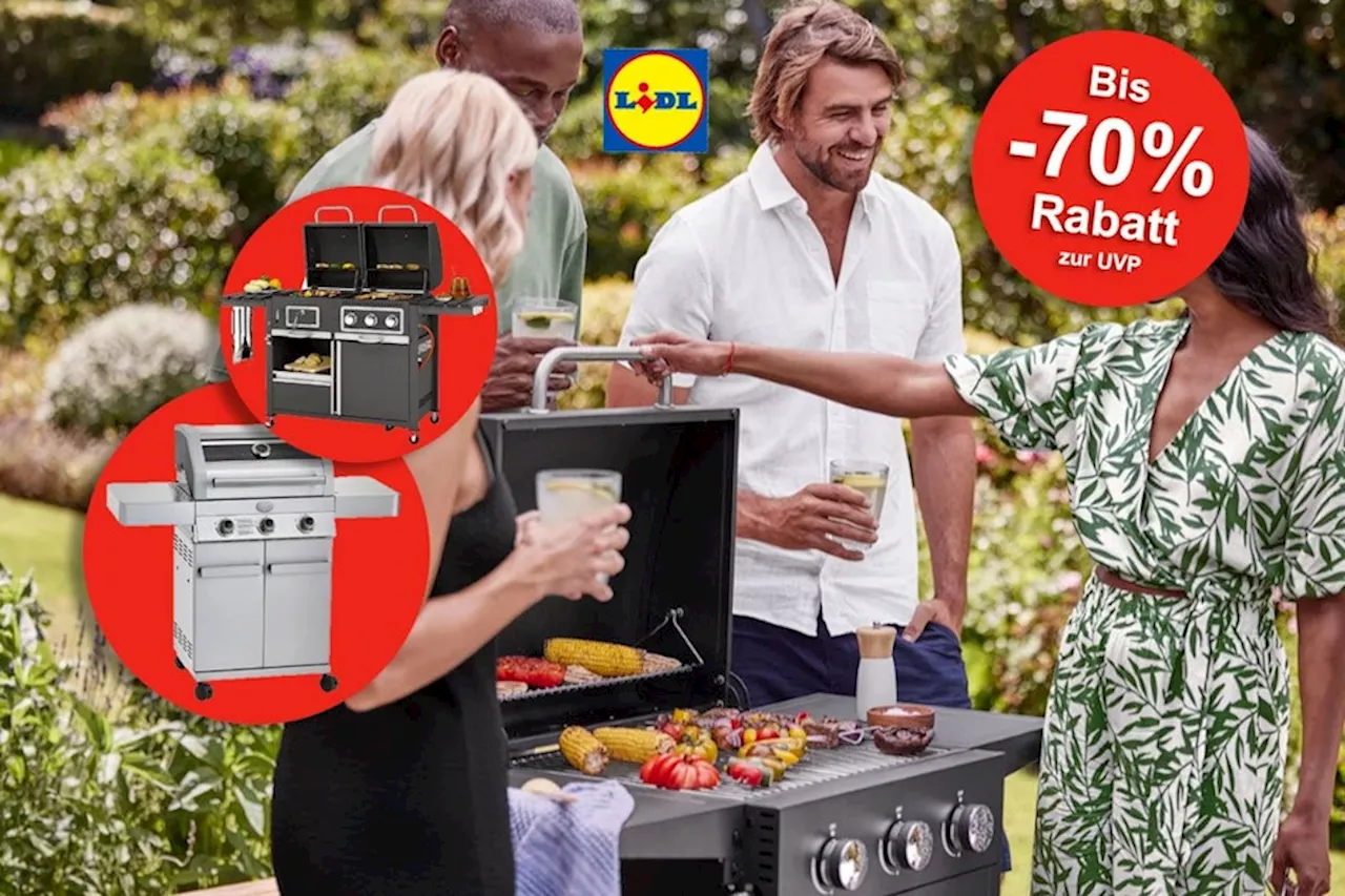 Mega Lidl Grill Party Sparpreise Jetzt bis zu 70% Rabatt auf unterschiedlichste Grill-Modelle genießen |