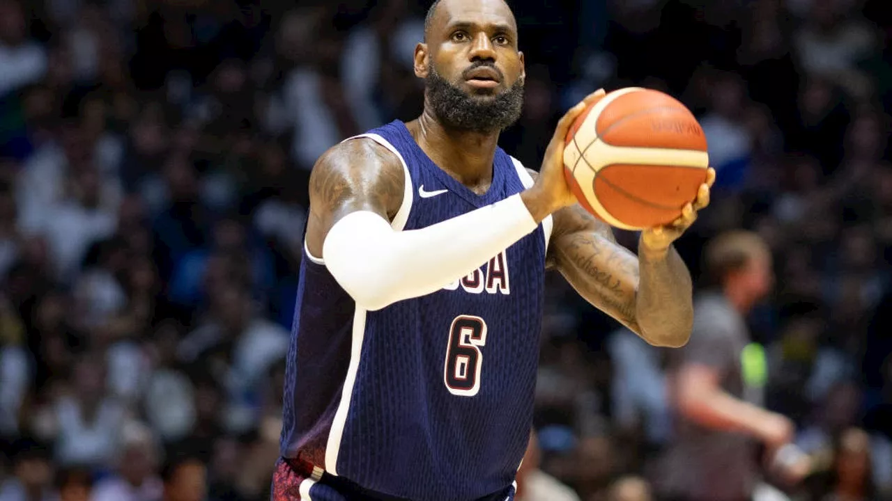 LeBron James chosen as Team USA's flag bearer at 2024 Paris Olympics