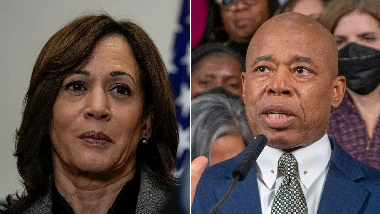 NYC Mayor Eric Adams endorses Kamala Harris for president despite criticizing Biden admin border policies