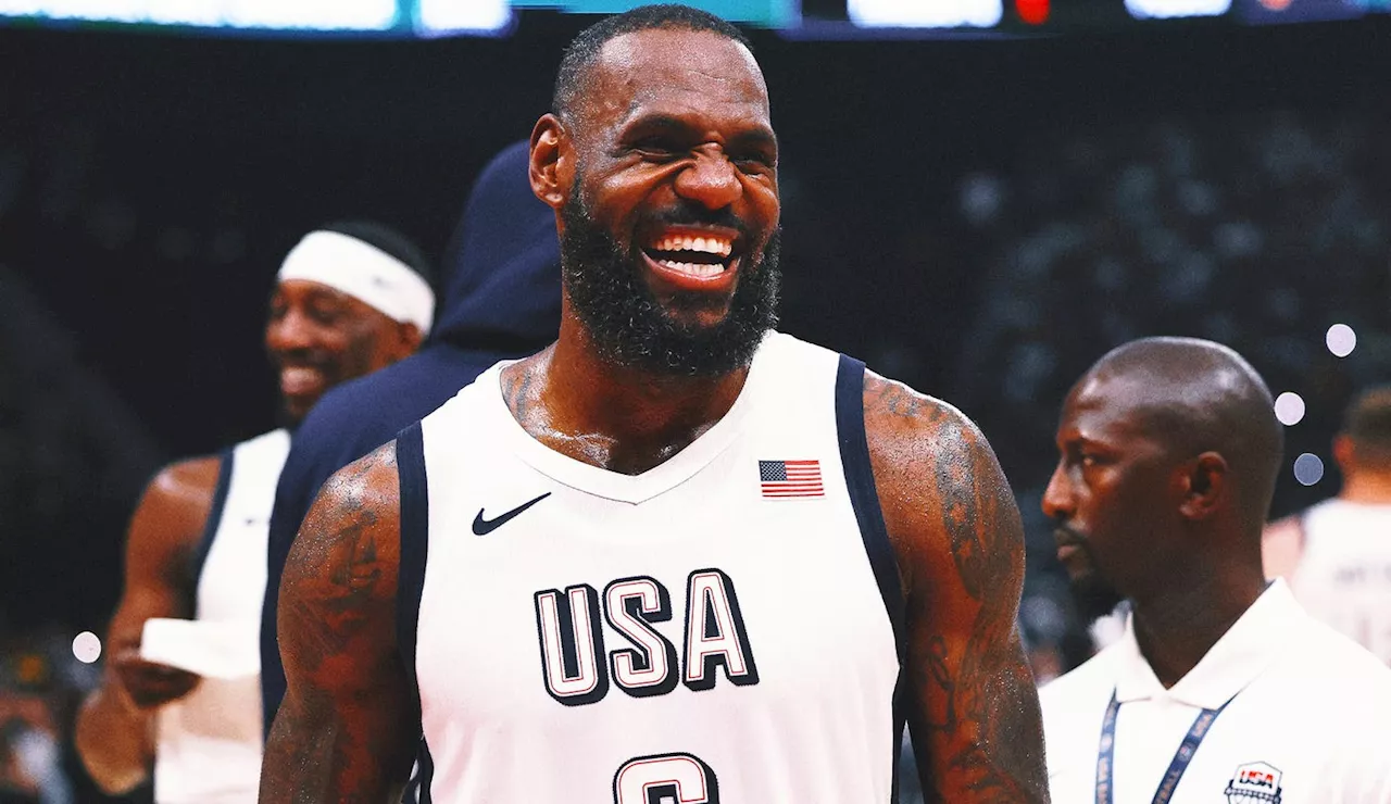 LeBron James selected as Team USA male flagbearer for Olympics opening ceremony