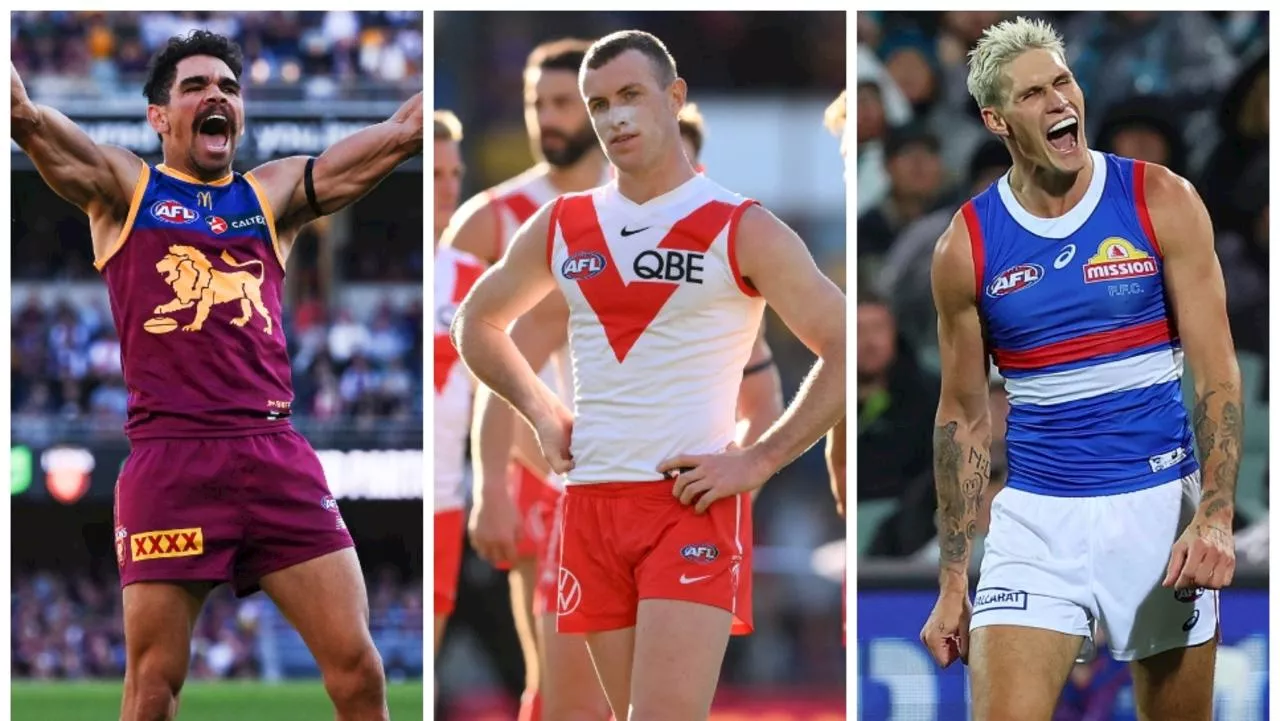 Swans ‘reeled in’ as AFL flag race blown open ... four contenders are coming with a rush