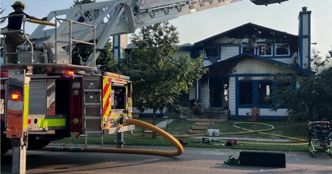 Calgary Fire: Large house fire damages 4 homes in Calgary community of ...