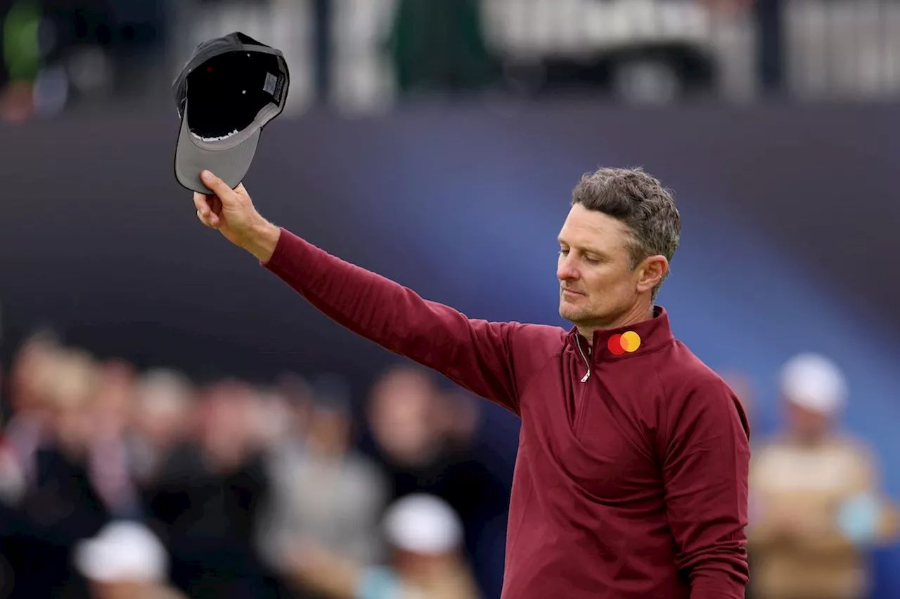 Justin Rose ‘choking back tears’ after Xander Schauffele surges to British Open title