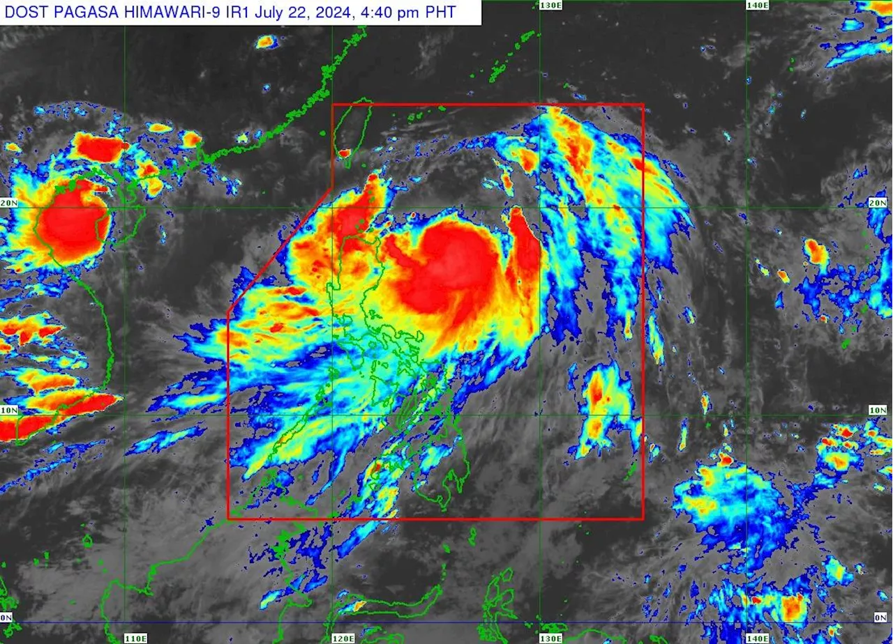 Carina intensifies into typhoon; Signal no. 1 over three areas