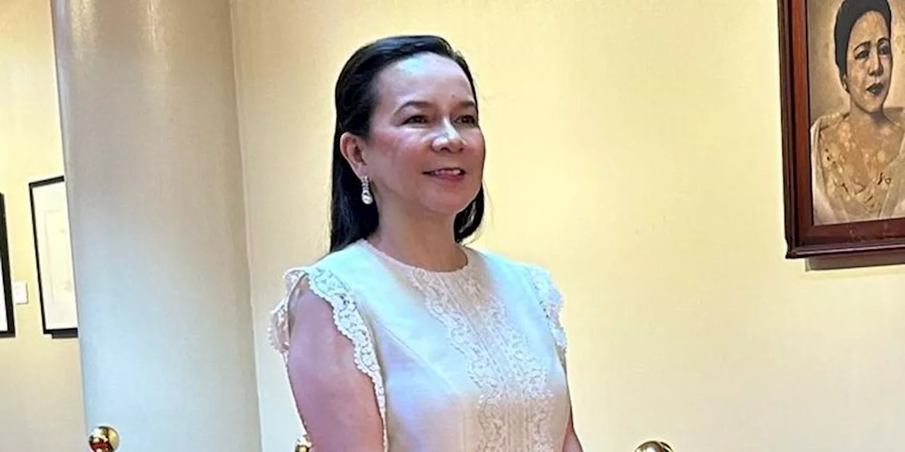 Grace Poe wears silk crepe dress for Senate opening session ahead of SONA 2024