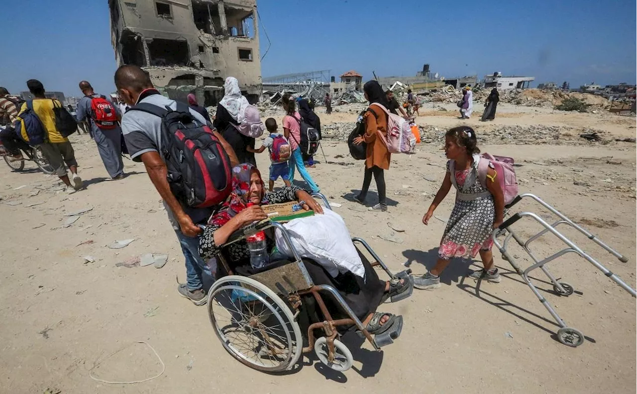 Israel issues evacuation orders in south Gaza, kills dozens of Palestinians