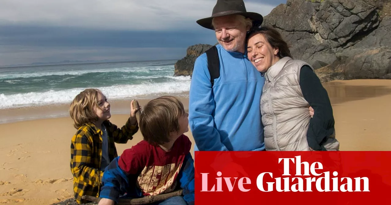 Australia news live: Julian Assange pictured on family beach trip; Queensland LNP makes AI-generated TikTok of ‘dancing’ premier