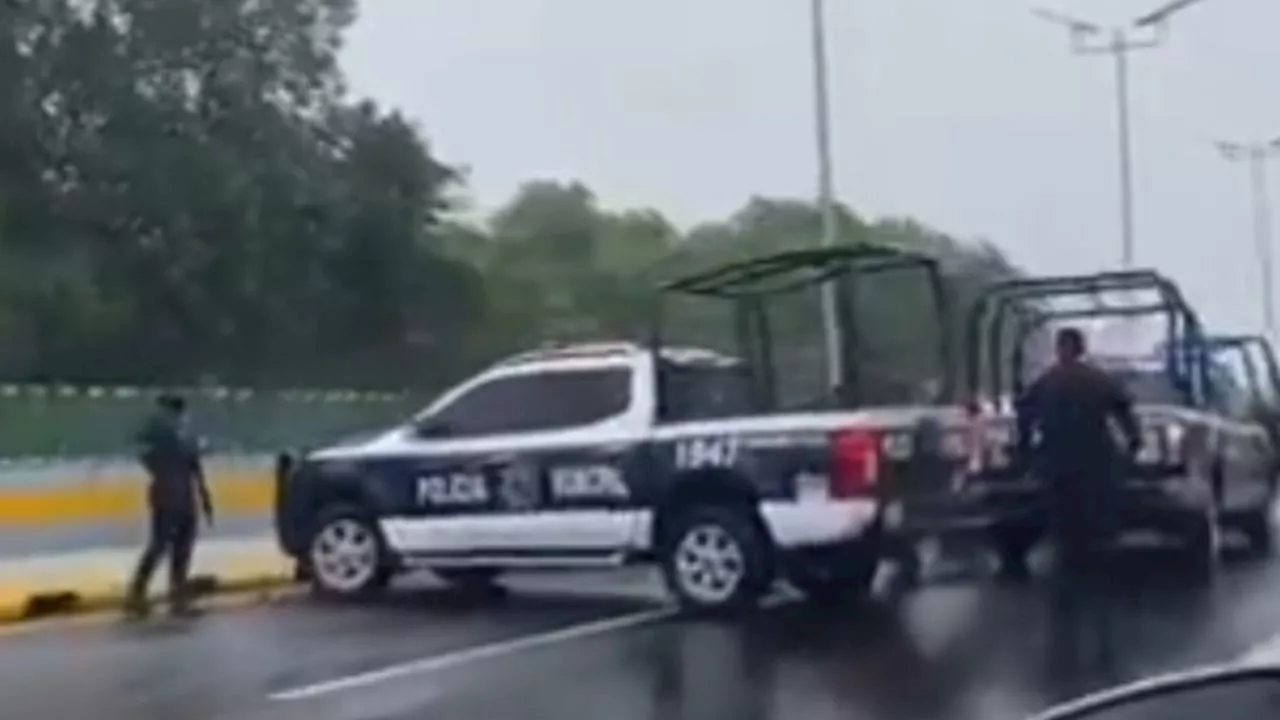 VIDEO: reportan persecución y balacera hoy en la carretera México-Cuernavaca