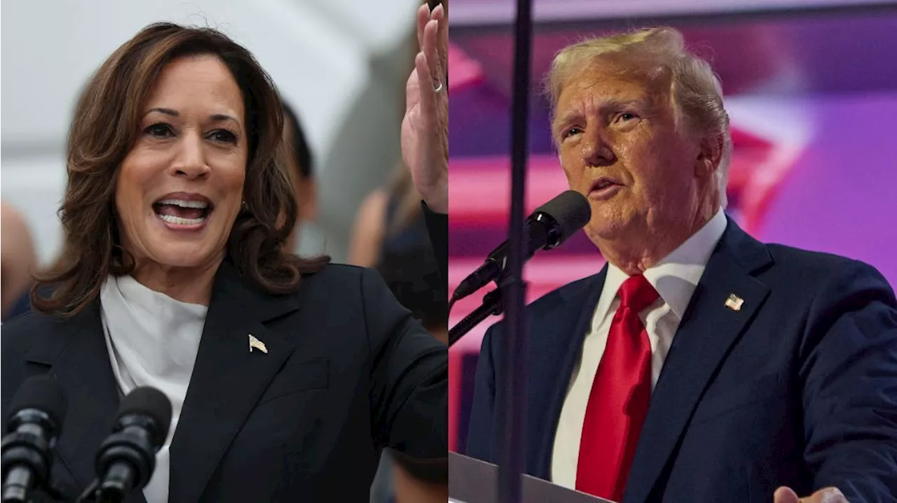 Donald Trump donó 6.000 dólares a la campaña de Kamala Harris como fiscal