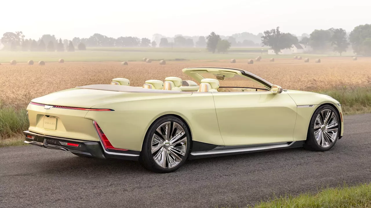 Cadillac Sollei Concept: Fungi In Front, Wine Chiller In The Back