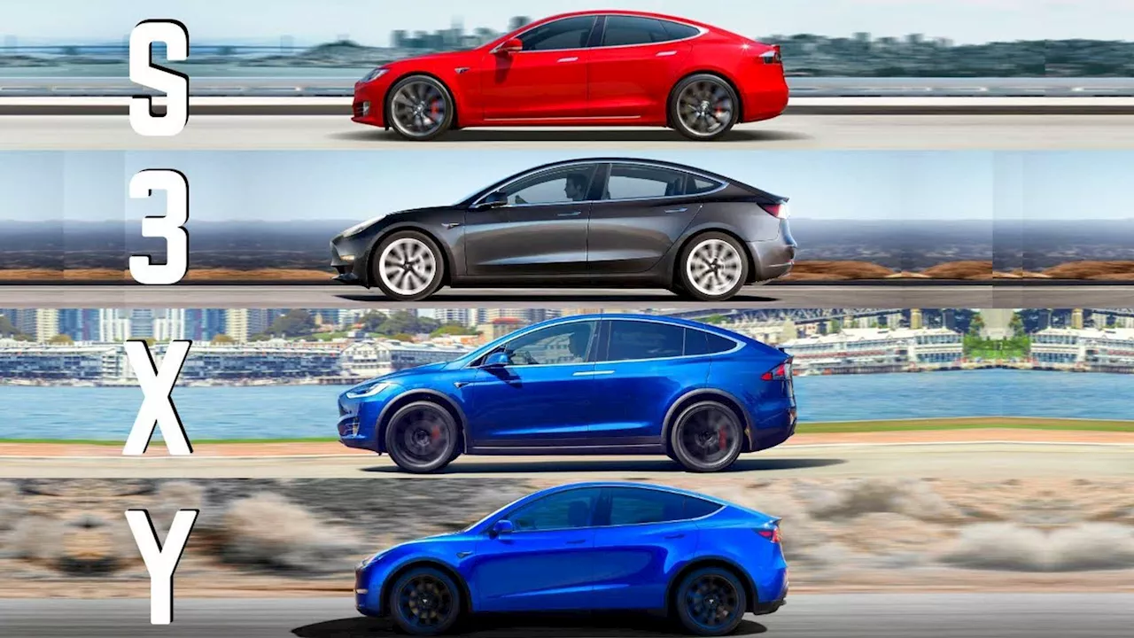 Tesla's S3XY Lineup, Plus Cybertruck In Detail: A Comparison Of Tesla Vehicles