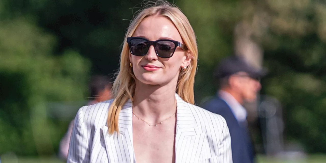 Sophie Turner Wore the Most Head-Scratching Balloon Shoes for a Polo Date With Peregrine Pearson