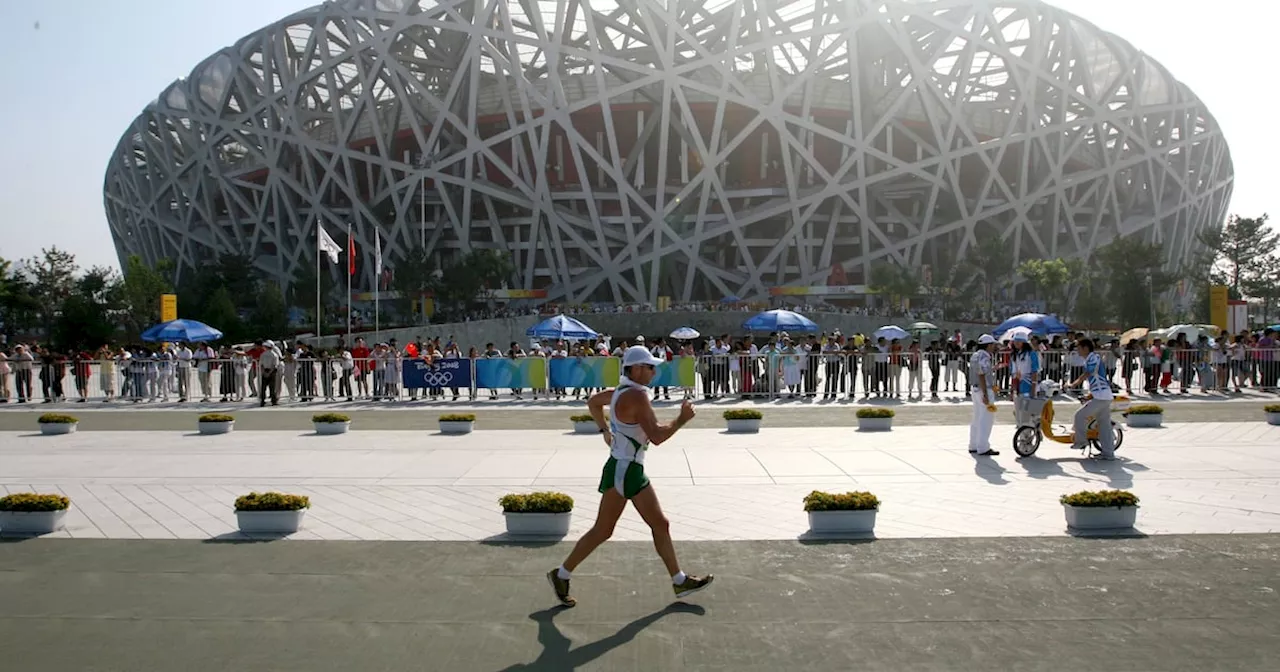 The race walker who broke his back just days before the 2004 Athens Olympics