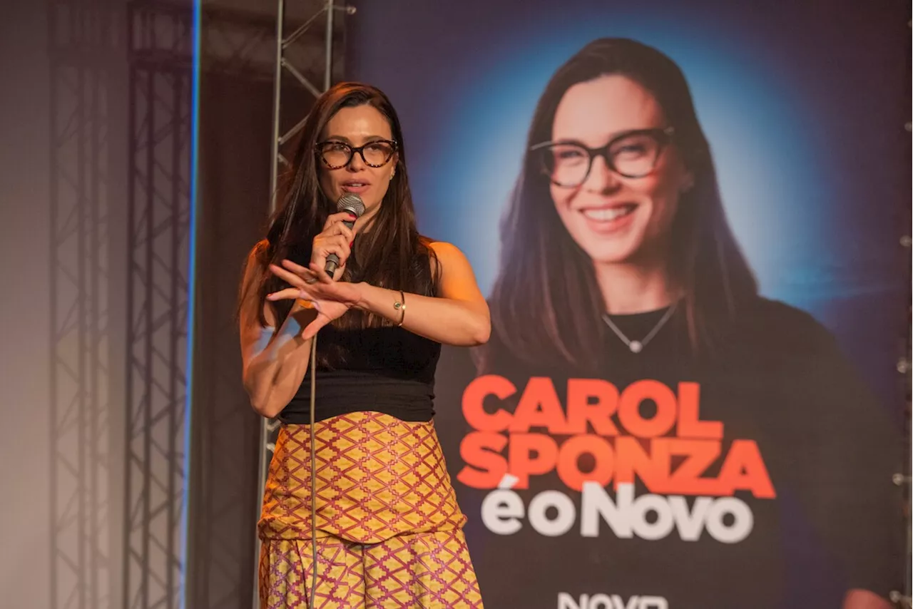 Novo lança candidatura de Carol Sponza à prefeitura do Rio com apelo ao voto feminino