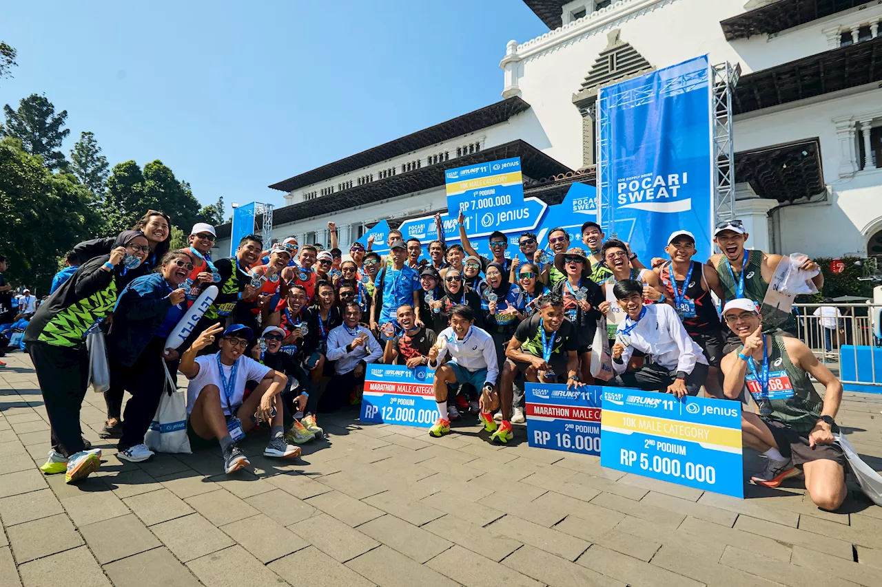 Atlet dan Pelari Asics Indonesia Tampil Apik di Pocari Sweat Run Indonesia 2024