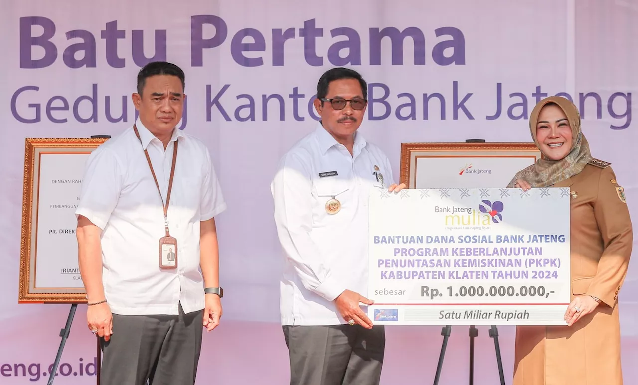 Nana Sudjana Minta Bank Jateng Terus Berkontribusi dalam Peningkatan Pertumbuhan Ekonomi