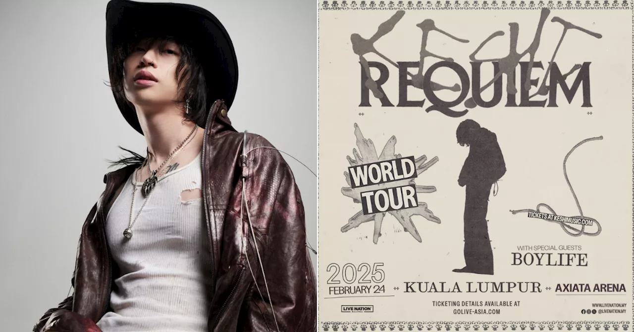 keshi To Perform at Axiata Arena in February 2025 For His 'REQUIEM WORLD TOUR'