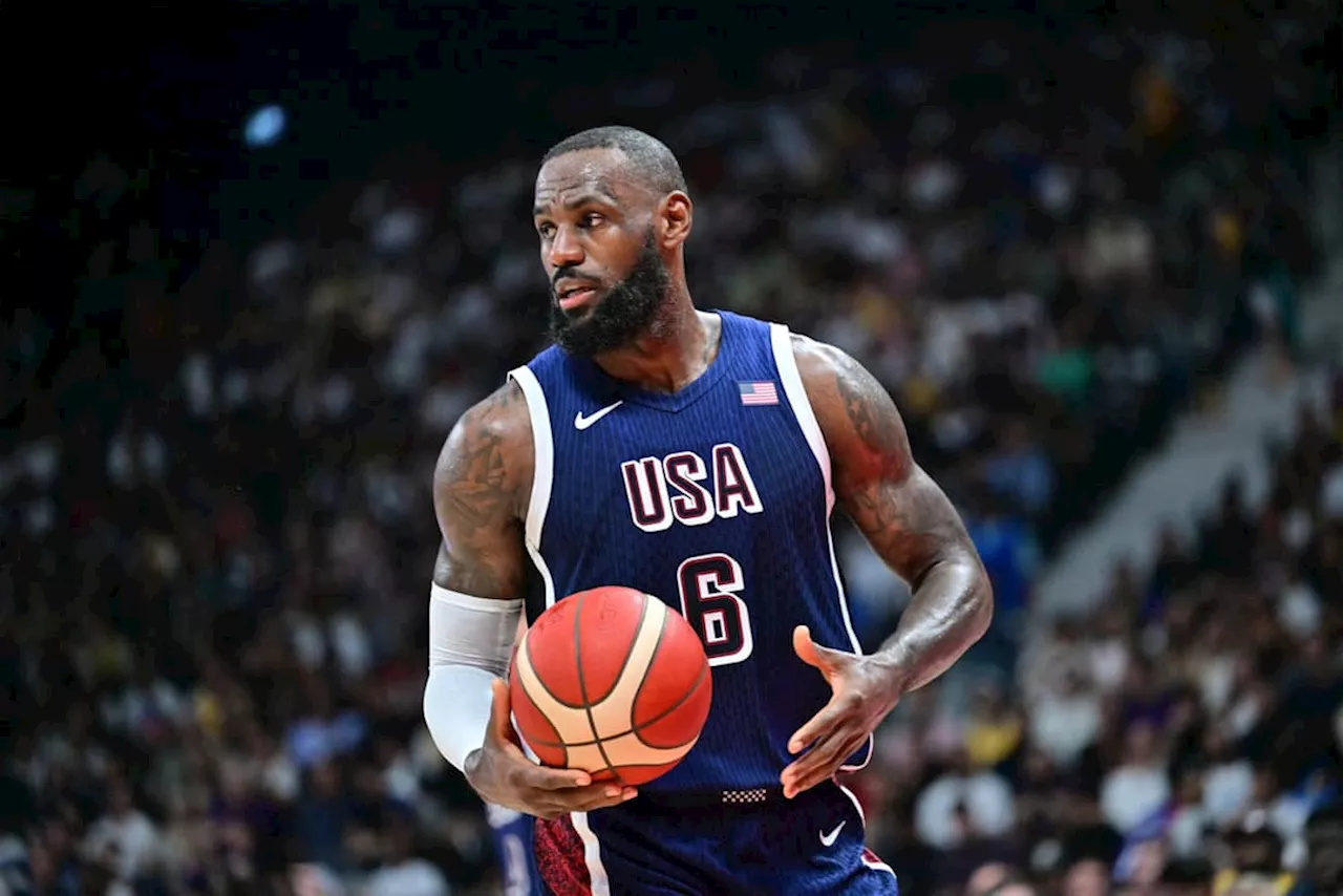 Paris 2024: LeBron James é escolhido para ser porta-bandeira dos EUA nas Olimpíadas