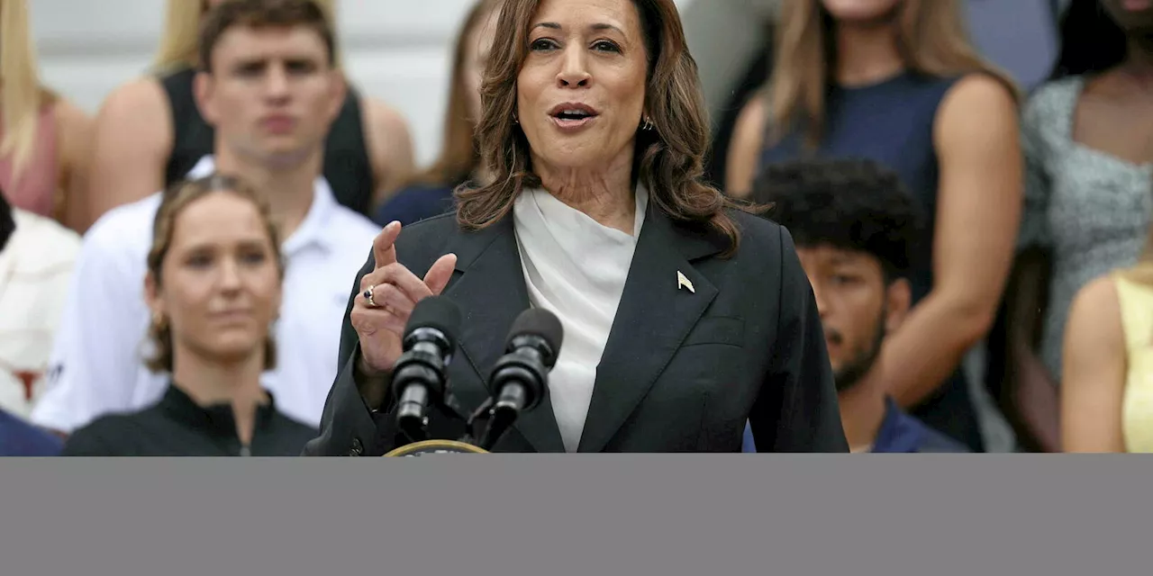 Élections américaines : Kamala Harris salue le bilan « inégalé » de Joe Biden