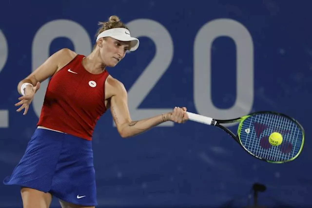 Marketa Vondrousova, vice-championne olympique à Tokyo en 2021, déclare forfait pour les JO de Paris