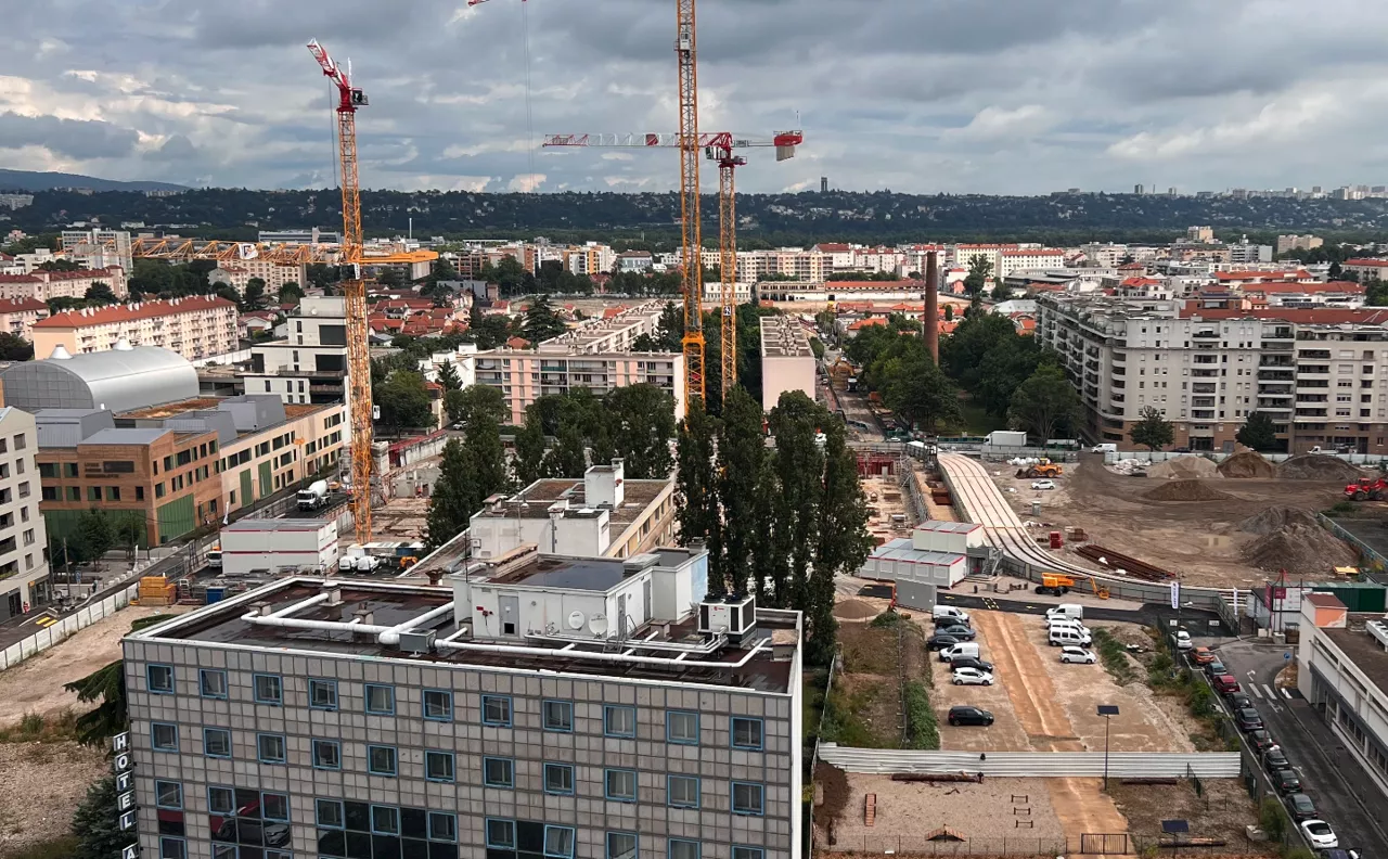 Un 'véritable centre commercial' sort de terre à Villeurbanne, 40 commerces vont ouvrir