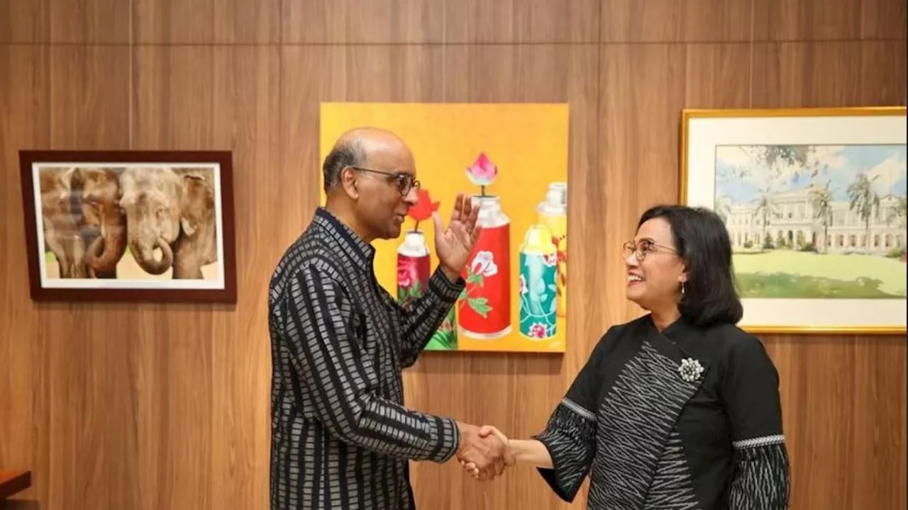 Sri Mulyani Bertemu Presiden Singapura Tharman Shanmugaratnam, Bahas Apa?