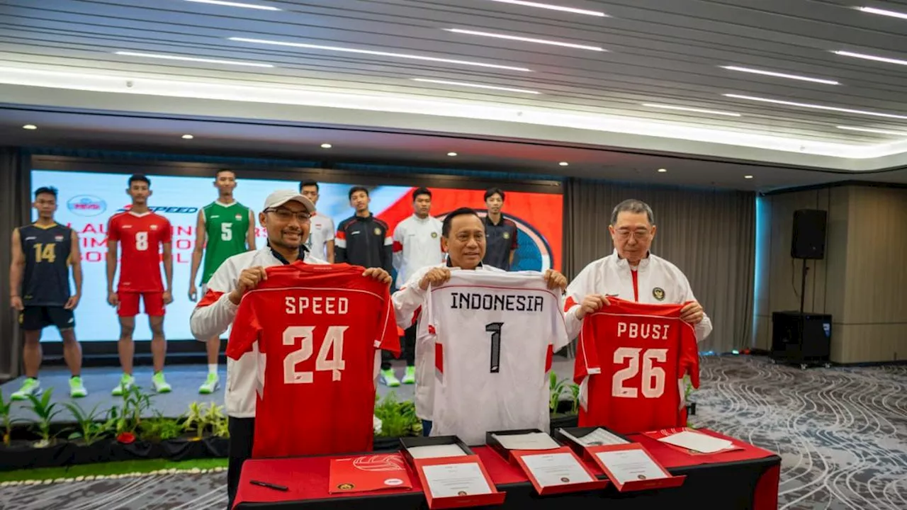 Timnas Voli Indonesia Punya Jersey Baru, Dipakai di Kejuaraan Voli Asia U-20 2024