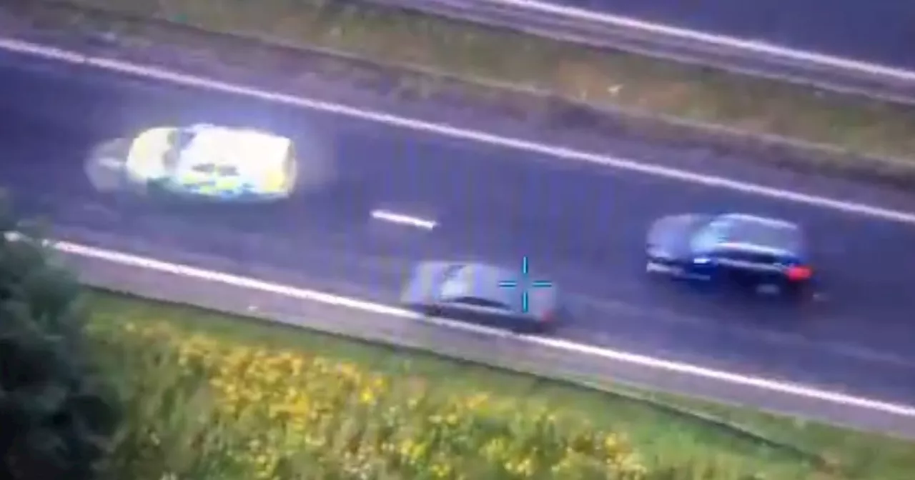 Police foil 140mph drugs suspect in 50-mile chase from Blackpool to Manchester