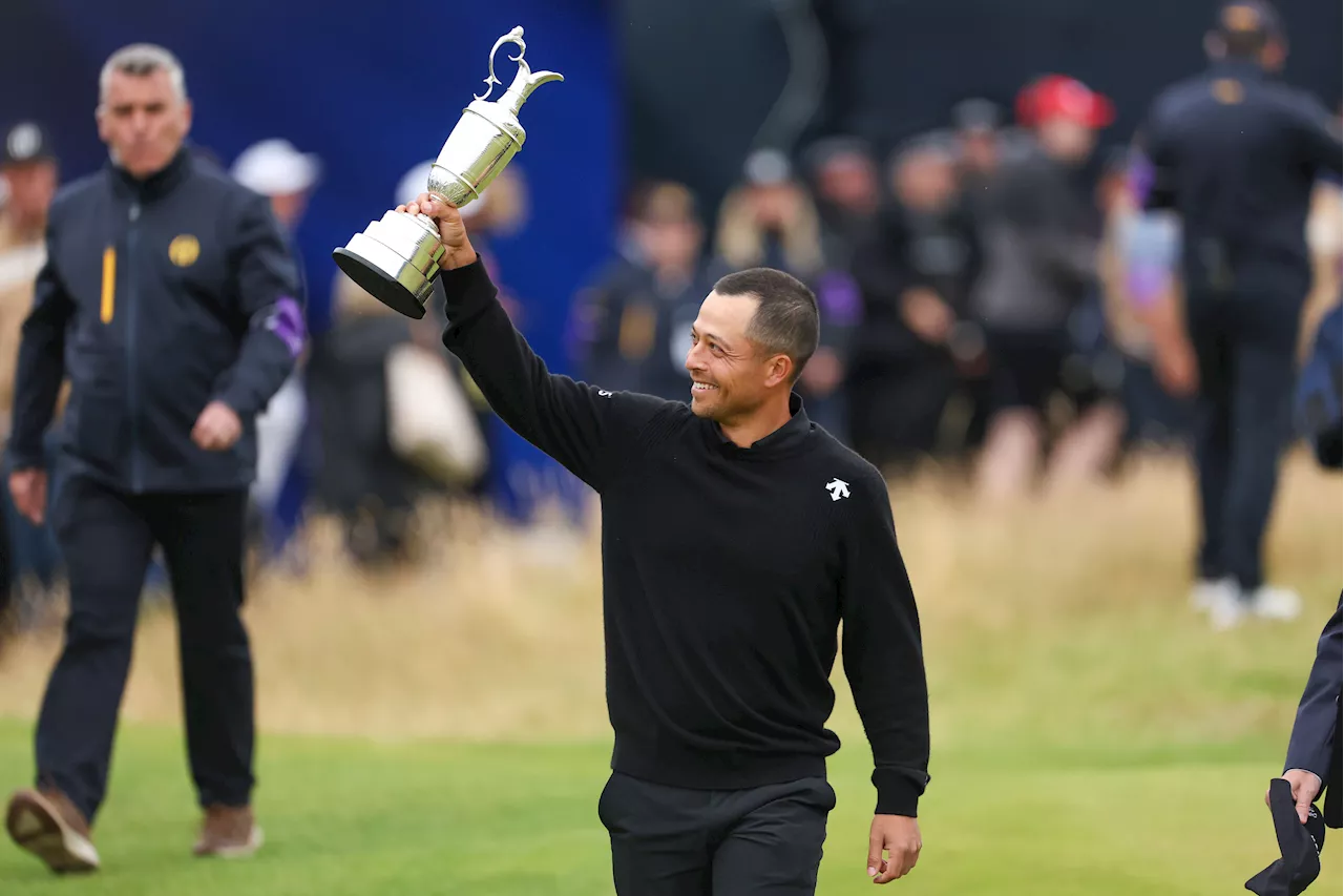 Schauffele wins British Open for 2nd major of the year; Dunlap completes amateur-pro double