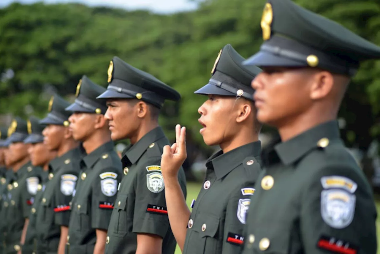 Panglima TNI Lantik 350 Perwira Prajurit Karier TNI