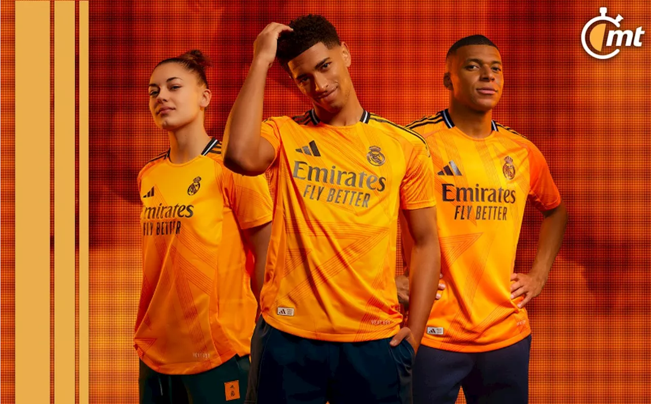 ¡Naranja! Así es el nuevo uniforme del Real Madrid, 'conectado a las estrellas del cielo'