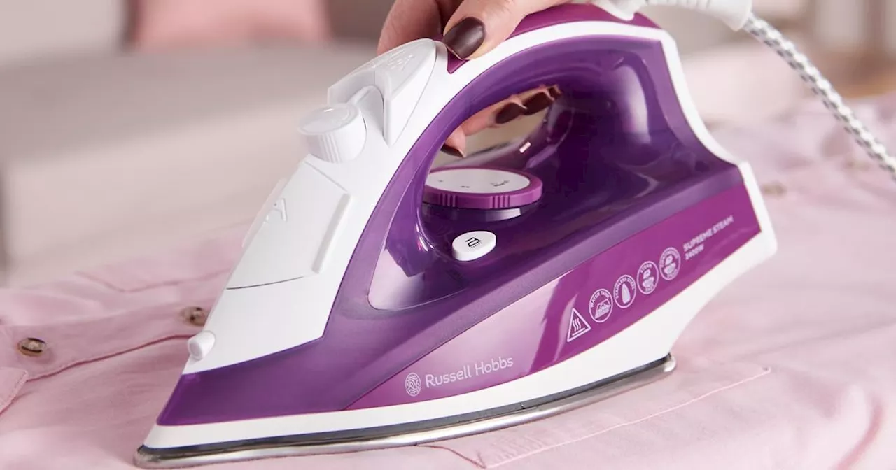 Amazon shoppers swear 'brilliant' £18 iron makes 'it pleasure, not a chore'