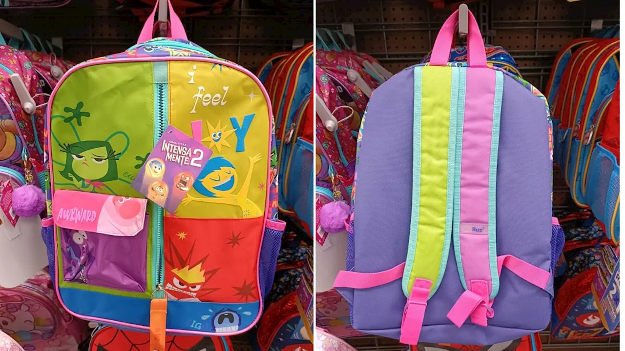 Walmart tiene la mochila de Intensamente 2 que todos desean para el regreso a clases