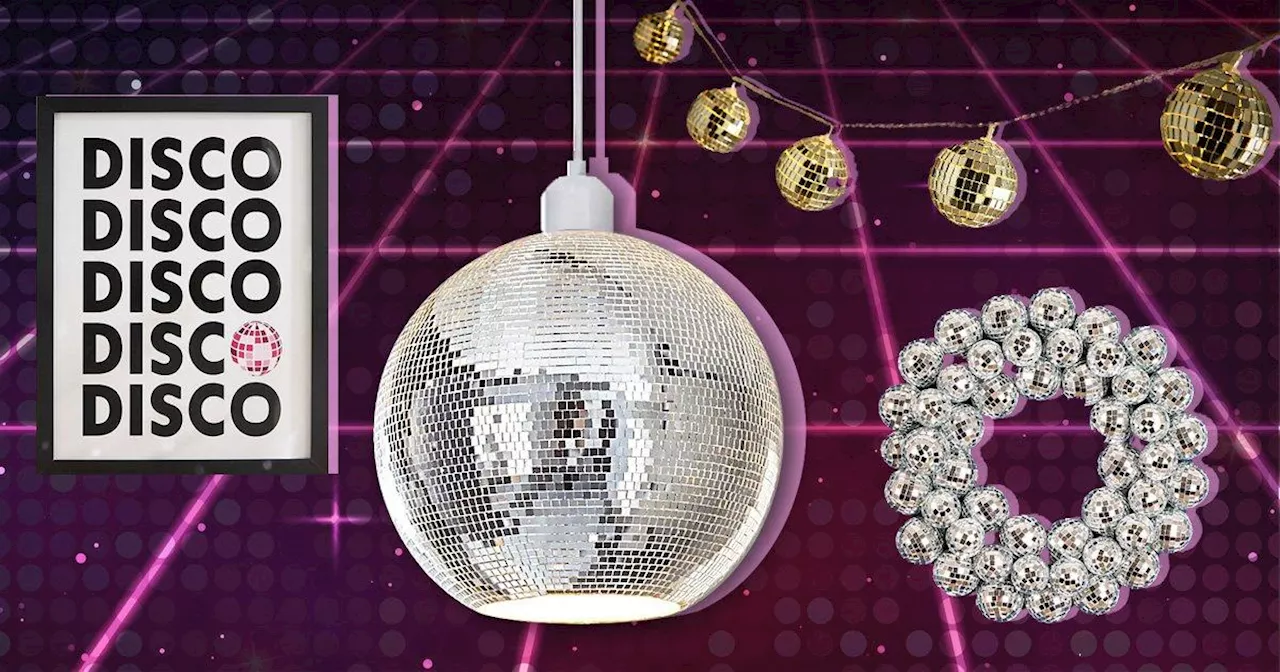 Dunelm helps you add a touch of disco delight to your home