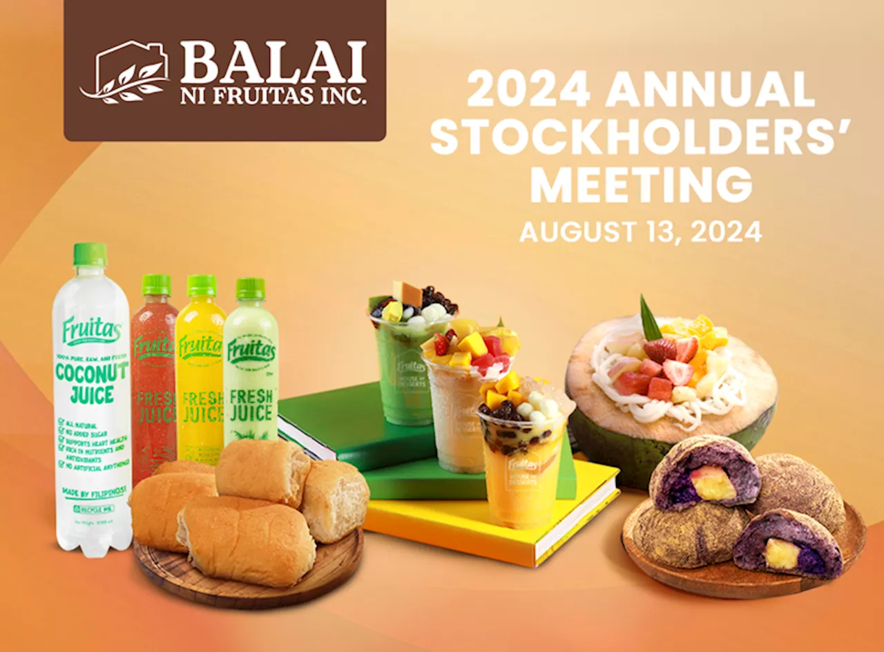 BALAI NI FRUITAS INC.: 2024 Annual Stockholders’ Meeting