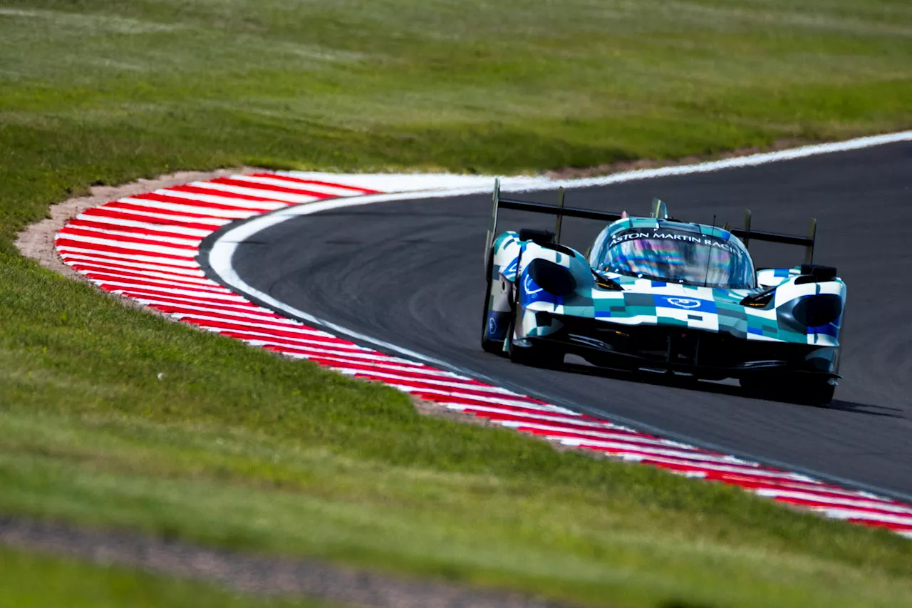 2025 Aston Martin Valkyrie AMR-LMH race car starts testing