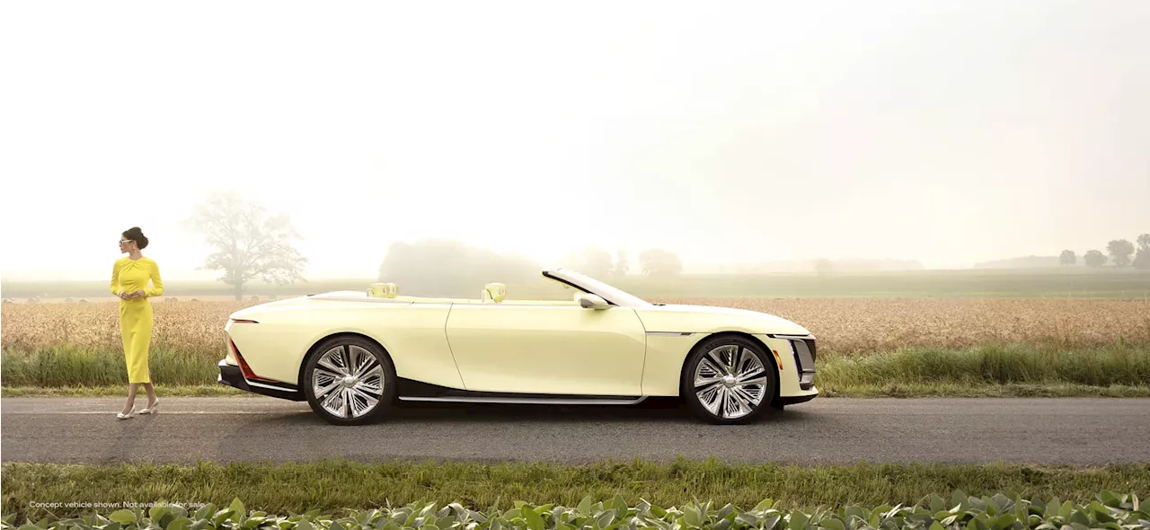 Cadillac channels its past convertibles with Sollei EV concept