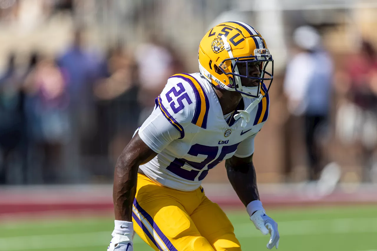 LSU cornerback from North Texas charged with video voyeurism